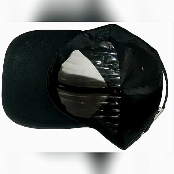 NEW! Hearing Impaired Baseball Cap. Adjustable Slider. Strapback. Black. Unisex - Picture 5 of 7